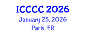 International Conference on Climatology and Climate Change (ICCCC) January 25, 2026 - Paris, France