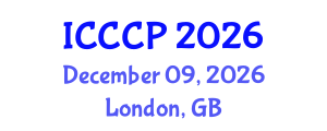 International Conference on Clinical and Counseling Psychology (ICCCP) December 09, 2026 - London, United Kingdom International Conference on Clinical and Counseling Psychology (ICCCP) December 09, 2026 - London, United Kingdom