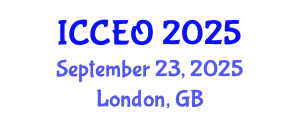 International Conference on Clinical and Experimental Ophthalmology (ICCEO) September 23, 2025 - London, United Kingdom