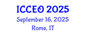 International Conference on Clinical and Experimental Ophthalmology (ICCEO) September 16, 2025 - Rome, Italy