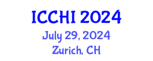 International Conference on Clinical and Health Informatics (ICCHI) July 29, 2024 - Zurich, Switzerland