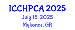 International Conference on Clinical and Health Psychology of Children and Adolescents (ICCHPCA) July 15, 2025 - Mykonos, Greece
