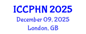 International Conference on Clinical and Public Health Nutrition (ICCPHN) December 09, 2025 - London, United Kingdom