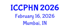 International Conference on Clinical and Public Health Nutrition (ICCPHN) February 16, 2026 - Mumbai, India International Conference on Clinical and Public Health Nutrition (ICCPHN) February 16, 2026 - Mumbai, India