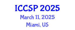 International Conference on Clinical and Social Psychology (ICCSP) March 11, 2025 - Miami, United States