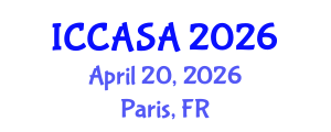 International Conference on Clinical and Surgical Anatomy (ICCASA) April 20, 2026 - Paris, France International Conference on Clinical and Surgical Anatomy (ICCASA) April 20, 2026 - Paris, France