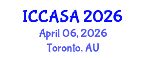International Conference on Clinical and Surgical Anatomy (ICCASA) April 06, 2026 - Toronto, Australia International Conference on Clinical and Surgical Anatomy (ICCASA) April 06, 2026 - Toronto, Australia