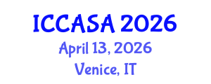 International Conference on Clinical and Surgical Anatomy (ICCASA) April 13, 2026 - Venice, Italy International Conference on Clinical and Surgical Anatomy (ICCASA) April 13, 2026 - Venice, Italy
