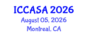 International Conference on Clinical and Surgical Anatomy (ICCASA) August 05, 2026 - Montreal, Canada International Conference on Clinical and Surgical Anatomy (ICCASA) August 05, 2026 - Montreal, Canada
