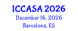 International Conference on Clinical and Surgical Anatomy (ICCASA) December 16, 2026 - Barcelona, Spain International Conference on Clinical and Surgical Anatomy (ICCASA) December 16, 2026 - Barcelona, Spain