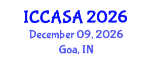 International Conference on Clinical and Surgical Anatomy (ICCASA) December 09, 2026 - Goa, India International Conference on Clinical and Surgical Anatomy (ICCASA) December 09, 2026 - Goa, India
