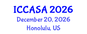 International Conference on Clinical and Surgical Anatomy (ICCASA) December 20, 2026 - Honolulu, United States International Conference on Clinical and Surgical Anatomy (ICCASA) December 20, 2026 - Honolulu, United States
