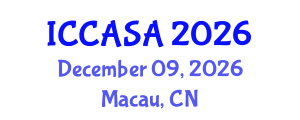 International Conference on Clinical and Surgical Anatomy (ICCASA) December 09, 2026 - Macau, China International Conference on Clinical and Surgical Anatomy (ICCASA) December 09, 2026 - Macau, China