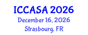 International Conference on Clinical and Surgical Anatomy (ICCASA) December 16, 2026 - Strasbourg, France International Conference on Clinical and Surgical Anatomy (ICCASA) December 16, 2026 - Strasbourg, France