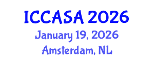 International Conference on Clinical and Surgical Anatomy (ICCASA) January 19, 2026 - Amsterdam, Netherlands International Conference on Clinical and Surgical Anatomy (ICCASA) January 19, 2026 - Amsterdam, Netherlands