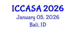 International Conference on Clinical and Surgical Anatomy (ICCASA) January 05, 2026 - Bali, Indonesia International Conference on Clinical and Surgical Anatomy (ICCASA) January 05, 2026 - Bali, Indonesia