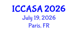 International Conference on Clinical and Surgical Anatomy (ICCASA) July 19, 2026 - Paris, France International Conference on Clinical and Surgical Anatomy (ICCASA) July 19, 2026 - Paris, France