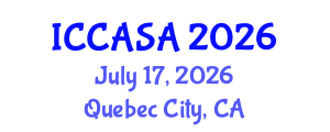 International Conference on Clinical and Surgical Anatomy (ICCASA) July 17, 2026 - Quebec City, Canada International Conference on Clinical and Surgical Anatomy (ICCASA) July 17, 2026 - Quebec City, Canada