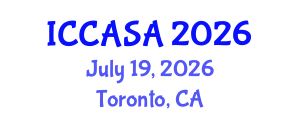 International Conference on Clinical and Surgical Anatomy (ICCASA) July 19, 2026 - Toronto, Canada International Conference on Clinical and Surgical Anatomy (ICCASA) July 19, 2026 - Toronto, Canada
