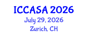 International Conference on Clinical and Surgical Anatomy (ICCASA) July 29, 2026 - Zurich, Switzerland International Conference on Clinical and Surgical Anatomy (ICCASA) July 29, 2026 - Zurich, Switzerland
