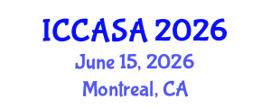 International Conference on Clinical and Surgical Anatomy (ICCASA) June 15, 2026 - Montreal, Canada International Conference on Clinical and Surgical Anatomy (ICCASA) June 15, 2026 - Montreal, Canada