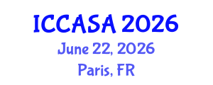 International Conference on Clinical and Surgical Anatomy (ICCASA) June 22, 2026 - Paris, France International Conference on Clinical and Surgical Anatomy (ICCASA) June 22, 2026 - Paris, France