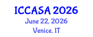 International Conference on Clinical and Surgical Anatomy (ICCASA) June 22, 2026 - Venice, Italy International Conference on Clinical and Surgical Anatomy (ICCASA) June 22, 2026 - Venice, Italy