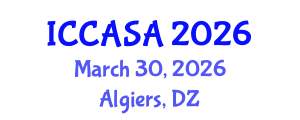International Conference on Clinical and Surgical Anatomy (ICCASA) March 30, 2026 - Algiers, Algeria International Conference on Clinical and Surgical Anatomy (ICCASA) March 30, 2026 - Algiers, Algeria