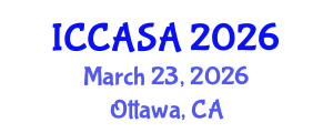 International Conference on Clinical and Surgical Anatomy (ICCASA) March 23, 2026 - Ottawa, Canada International Conference on Clinical and Surgical Anatomy (ICCASA) March 23, 2026 - Ottawa, Canada