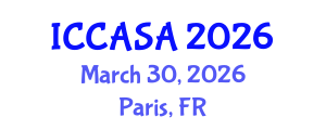 International Conference on Clinical and Surgical Anatomy (ICCASA) March 30, 2026 - Paris, France International Conference on Clinical and Surgical Anatomy (ICCASA) March 30, 2026 - Paris, France