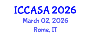 International Conference on Clinical and Surgical Anatomy (ICCASA) March 02, 2026 - Rome, Italy International Conference on Clinical and Surgical Anatomy (ICCASA) March 02, 2026 - Rome, Italy