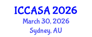 International Conference on Clinical and Surgical Anatomy (ICCASA) March 30, 2026 - Sydney, Australia International Conference on Clinical and Surgical Anatomy (ICCASA) March 30, 2026 - Sydney, Australia