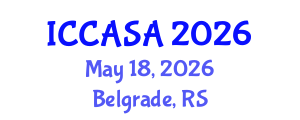 International Conference on Clinical and Surgical Anatomy (ICCASA) May 18, 2026 - Belgrade, Serbia International Conference on Clinical and Surgical Anatomy (ICCASA) May 18, 2026 - Belgrade, Serbia