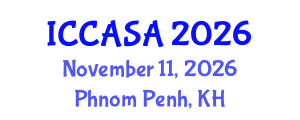 International Conference on Clinical and Surgical Anatomy (ICCASA) November 11, 2026 - Phnom Penh, Cambodia International Conference on Clinical and Surgical Anatomy (ICCASA) November 11, 2026 - Phnom Penh, Cambodia