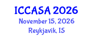 International Conference on Clinical and Surgical Anatomy (ICCASA) November 15, 2026 - Reykjavik, Iceland International Conference on Clinical and Surgical Anatomy (ICCASA) November 15, 2026 - Reykjavik, Iceland