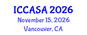 International Conference on Clinical and Surgical Anatomy (ICCASA) November 15, 2026 - Vancouver, Canada International Conference on Clinical and Surgical Anatomy (ICCASA) November 15, 2026 - Vancouver, Canada