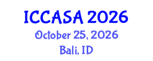 International Conference on Clinical and Surgical Anatomy (ICCASA) October 25, 2026 - Bali, Indonesia International Conference on Clinical and Surgical Anatomy (ICCASA) October 25, 2026 - Bali, Indonesia