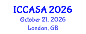 International Conference on Clinical and Surgical Anatomy (ICCASA) October 21, 2026 - London, United Kingdom International Conference on Clinical and Surgical Anatomy (ICCASA) October 21, 2026 - London, United Kingdom