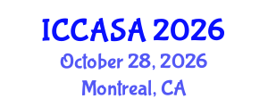 International Conference on Clinical and Surgical Anatomy (ICCASA) October 28, 2026 - Montreal, Canada International Conference on Clinical and Surgical Anatomy (ICCASA) October 28, 2026 - Montreal, Canada