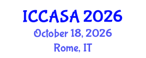 International Conference on Clinical and Surgical Anatomy (ICCASA) October 18, 2026 - Rome, Italy International Conference on Clinical and Surgical Anatomy (ICCASA) October 18, 2026 - Rome, Italy