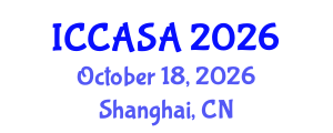 International Conference on Clinical and Surgical Anatomy (ICCASA) October 18, 2026 - Shanghai, China International Conference on Clinical and Surgical Anatomy (ICCASA) October 18, 2026 - Shanghai, China