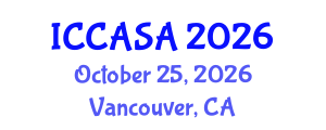 International Conference on Clinical and Surgical Anatomy (ICCASA) October 25, 2026 - Vancouver, Canada