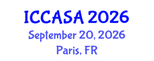 International Conference on Clinical and Surgical Anatomy (ICCASA) September 20, 2026 - Paris, France International Conference on Clinical and Surgical Anatomy (ICCASA) September 20, 2026 - Paris, France