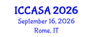 International Conference on Clinical and Surgical Anatomy (ICCASA) September 16, 2026 - Rome, Italy International Conference on Clinical and Surgical Anatomy (ICCASA) September 16, 2026 - Rome, Italy