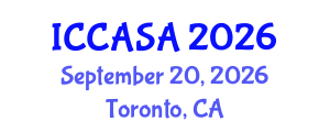International Conference on Clinical and Surgical Anatomy (ICCASA) September 20, 2026 - Toronto, Canada International Conference on Clinical and Surgical Anatomy (ICCASA) September 20, 2026 - Toronto, Canada