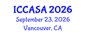 International Conference on Clinical and Surgical Anatomy (ICCASA) September 23, 2026 - Vancouver, Canada International Conference on Clinical and Surgical Anatomy (ICCASA) September 23, 2026 - Vancouver, Canada