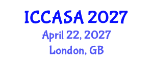 International Conference on Clinical and Surgical Anatomy (ICCASA) April 22, 2027 - London, United Kingdom International Conference on Clinical and Surgical Anatomy (ICCASA) April 22, 2027 - London, United Kingdom