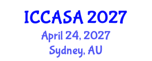 International Conference on Clinical and Surgical Anatomy (ICCASA) April 24, 2027 - Sydney, Australia International Conference on Clinical and Surgical Anatomy (ICCASA) April 24, 2027 - Sydney, Australia