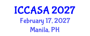 International Conference on Clinical and Surgical Anatomy (ICCASA) February 17, 2027 - Manila, Philippines International Conference on Clinical and Surgical Anatomy (ICCASA) February 17, 2027 - Manila, Philippines