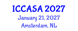 International Conference on Clinical and Surgical Anatomy (ICCASA) January 21, 2027 - Amsterdam, Netherlands International Conference on Clinical and Surgical Anatomy (ICCASA) January 21, 2027 - Amsterdam, Netherlands